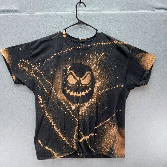 Bleach Dyed Fruit Of The Loom 2XL "Bone Daddy" Cotton T-Shirt - Picture 1 of 3